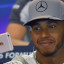 Lewis Hamilton taking selfie